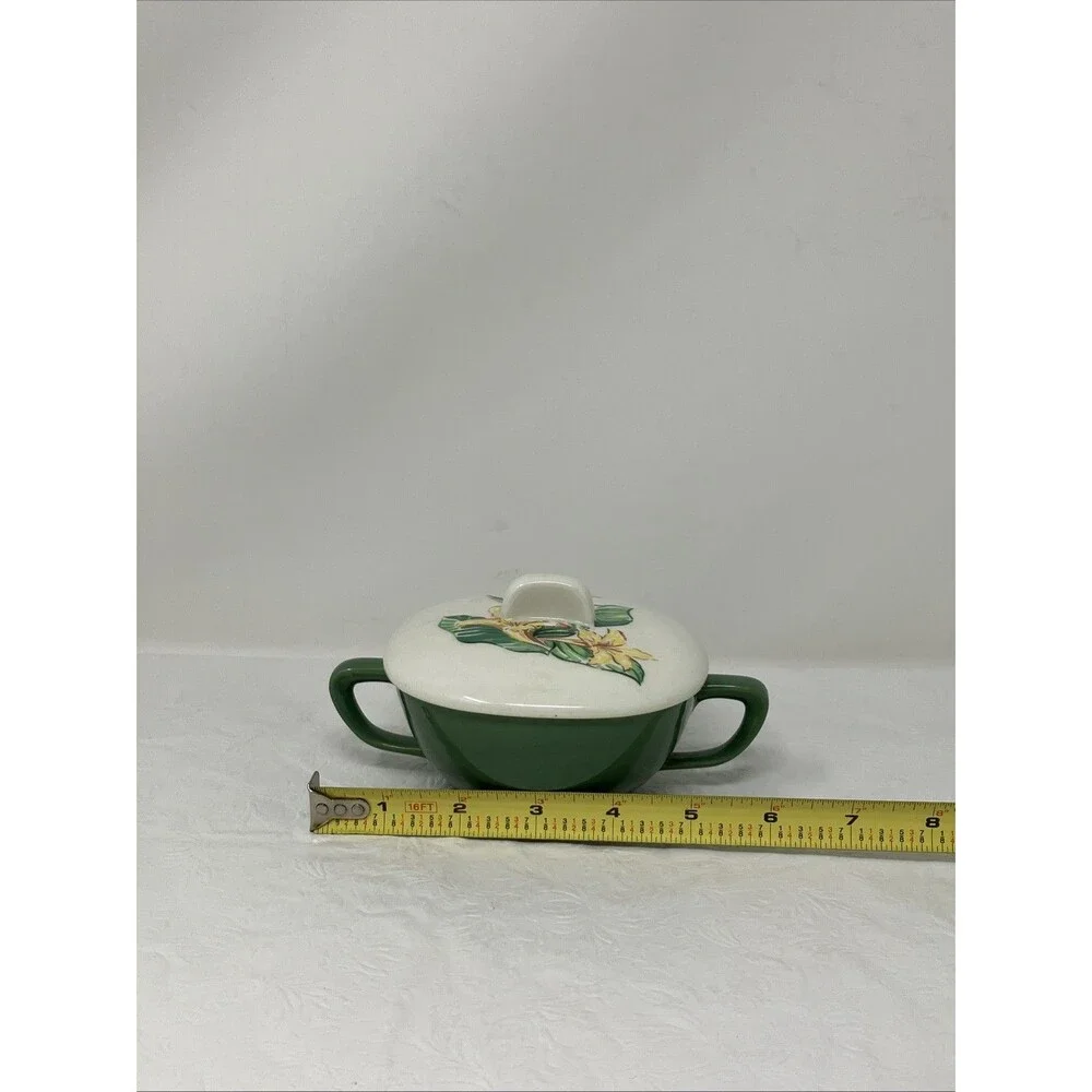 Taylor Smith Taylor Conversation DAYLILY  Covered Sugar Bowl w/Lid Day Lily
